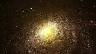银河星空粒子演绎LOGO视频的预览图